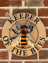 Keeper of the Bees Wall Hanger