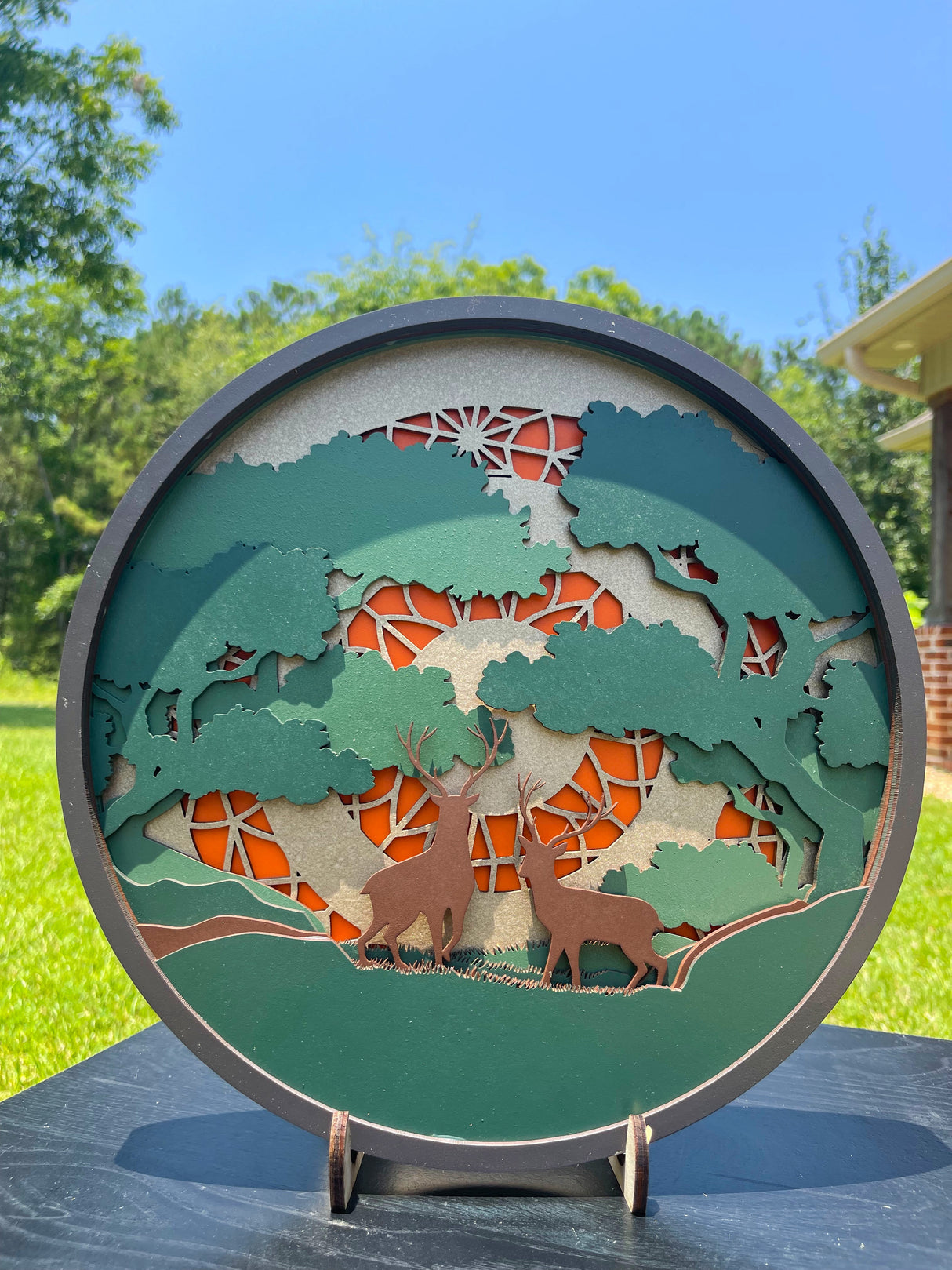 Deer Scenic Mandala