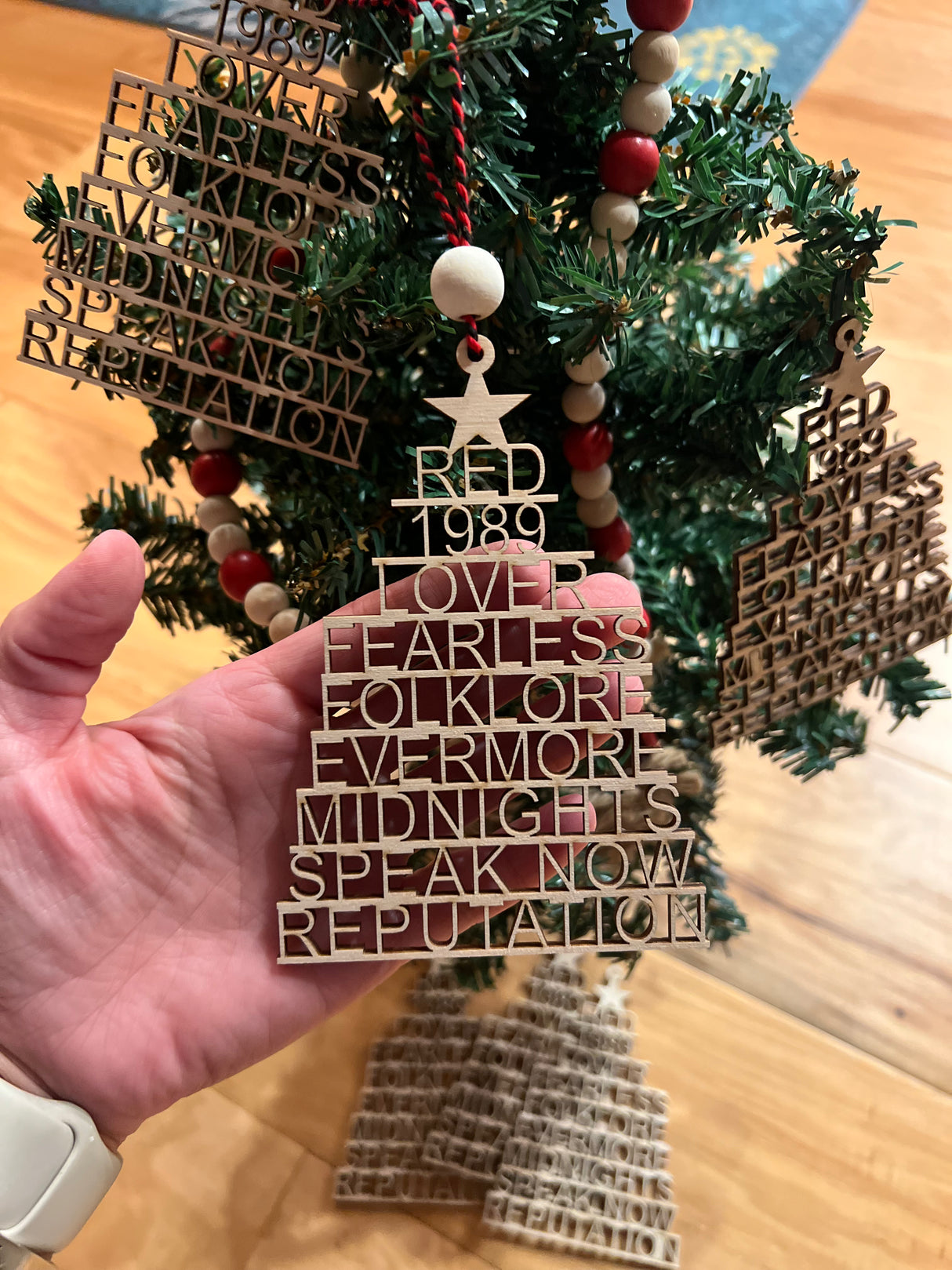 Swiftie Fan Era Tour Ornament