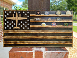 Large American Flag Coin Holder