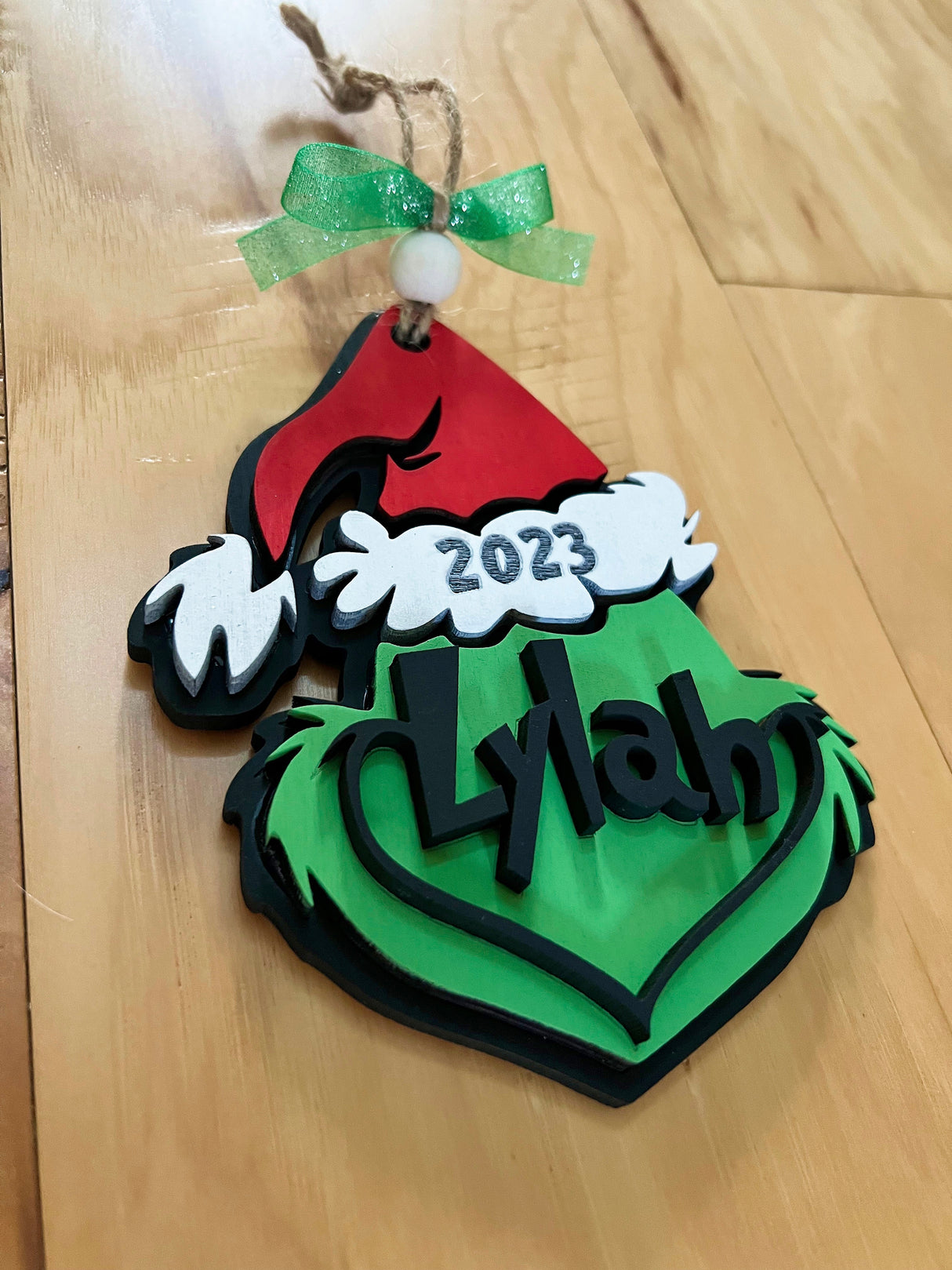 Personalized Mean Guy Ornaments