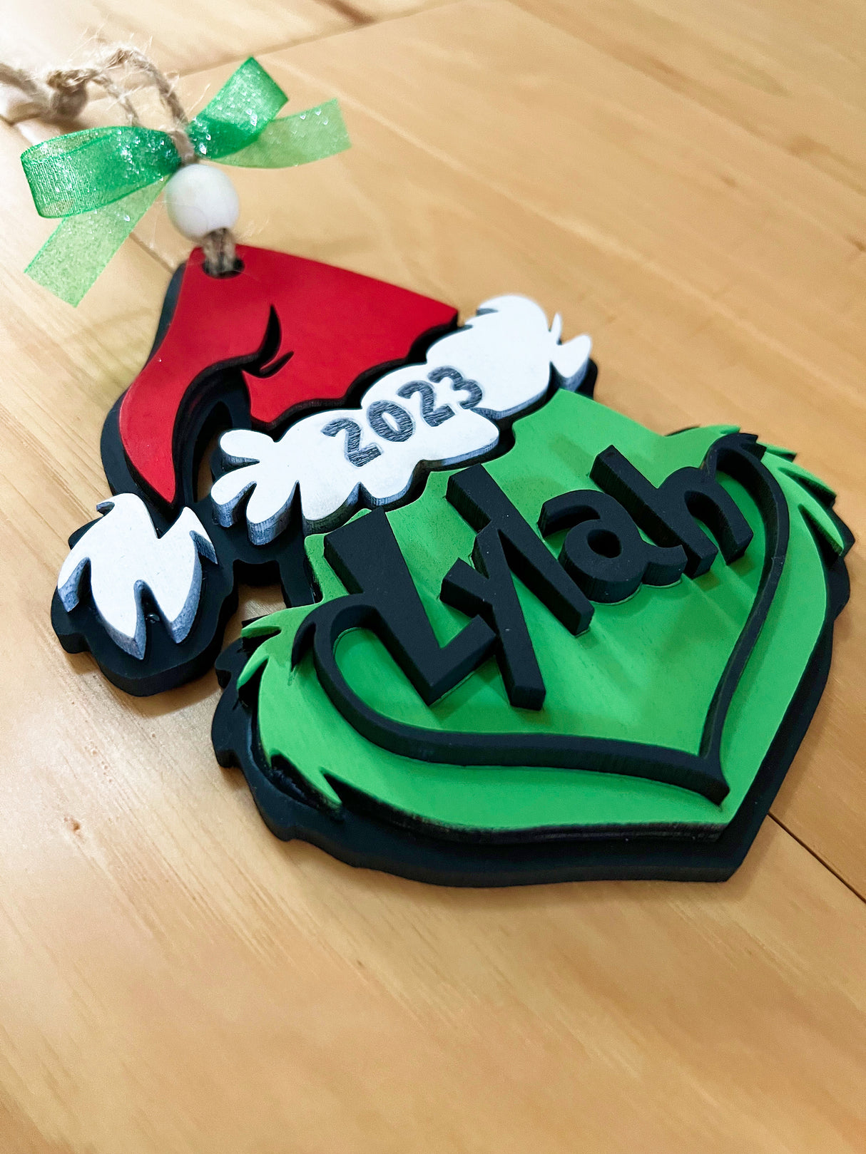 Personalized Mean Guy Ornaments