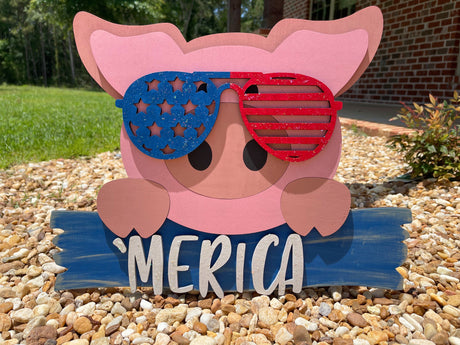 "Merica" Pig