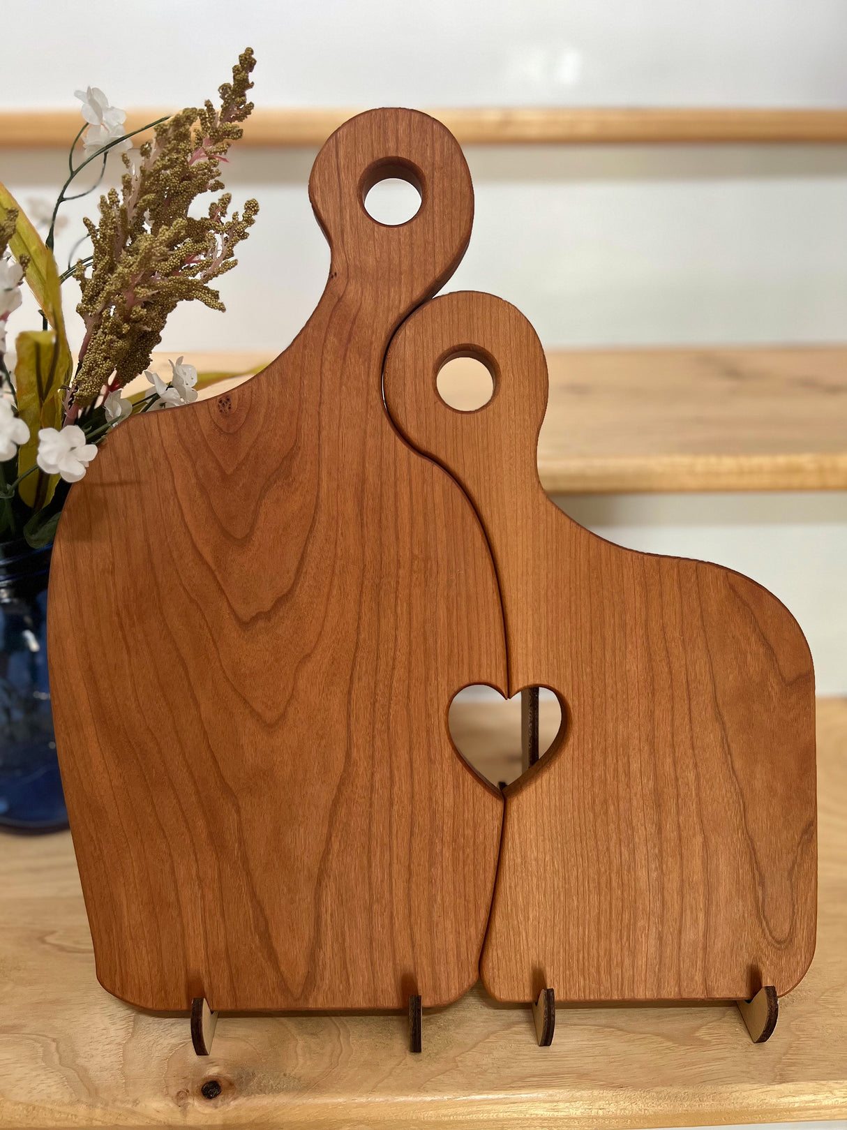 2-in-1 Heart Charcuterie Board