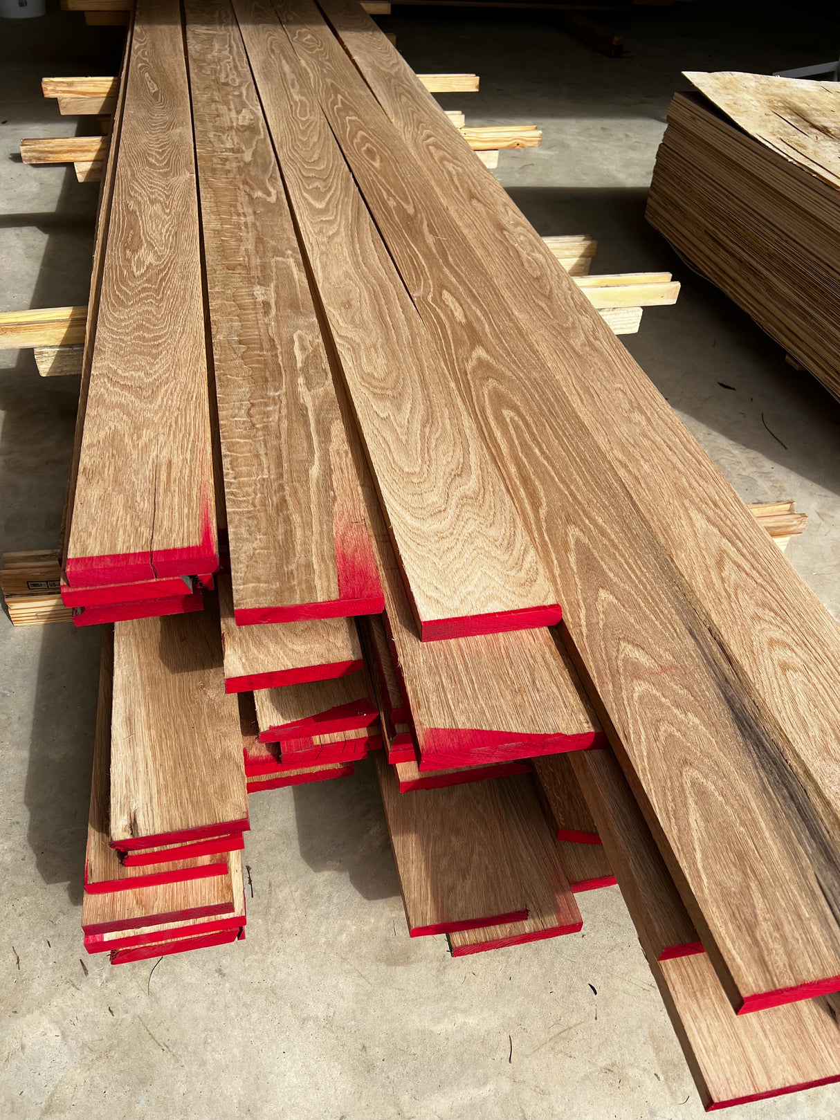 4/4 White Oak Lumber 13/16"SLR