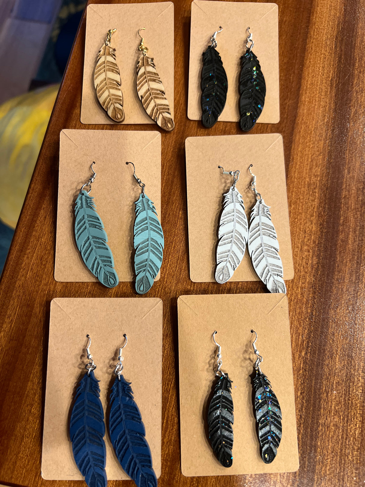 Feather Earrings