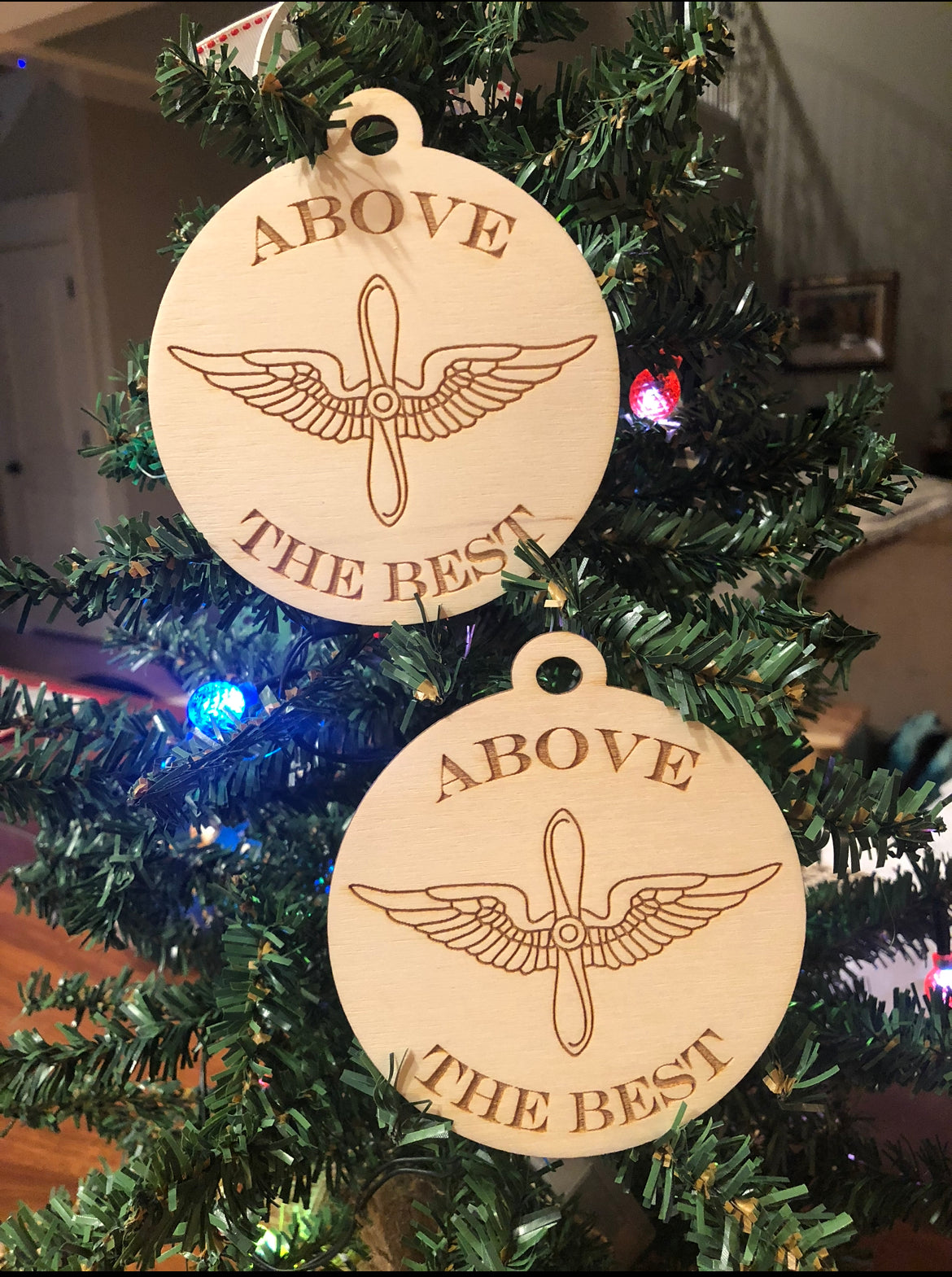 "Above the Best" Ornament