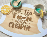 Tea Time Engraved Set