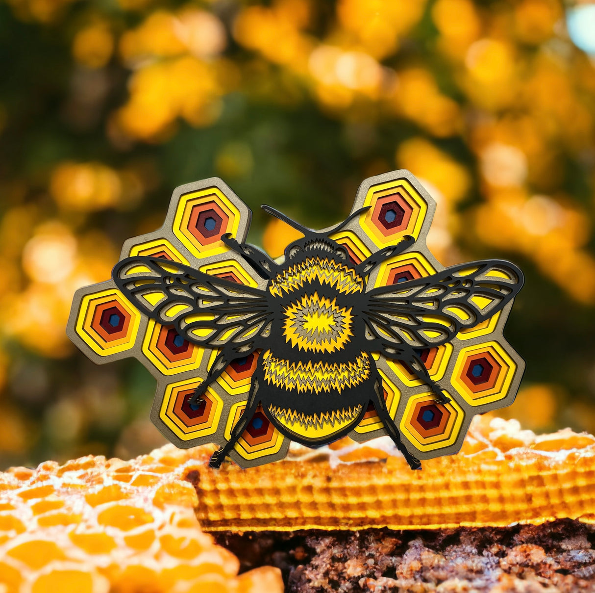 Bee Mandala