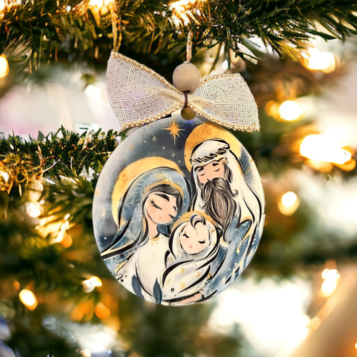 4" Nativity Ornament