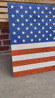 Large American Wooden Flag