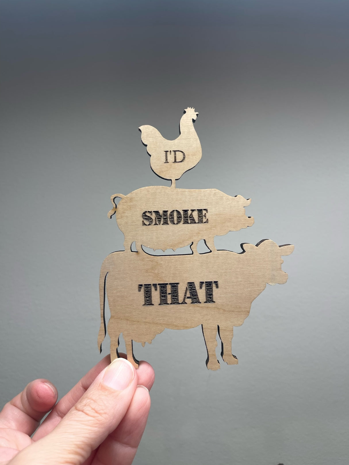 Chicken Pig Cow Magnet