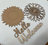 Sunflower Wall Hanger