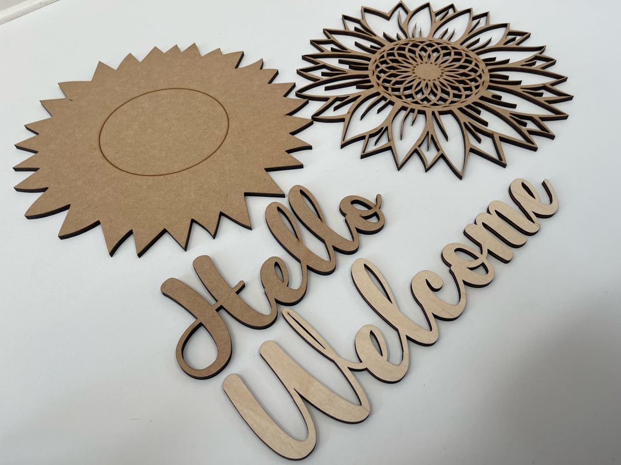 Sunflower Wall Hanger