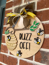 "Buzz Off" Wall Hanger