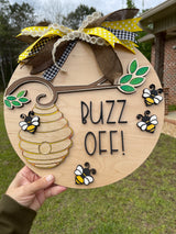 "Buzz Off" Wall Hanger