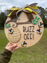 "Buzz Off" Wall Hanger