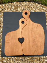 2-in-1 Heart Charcuterie Board