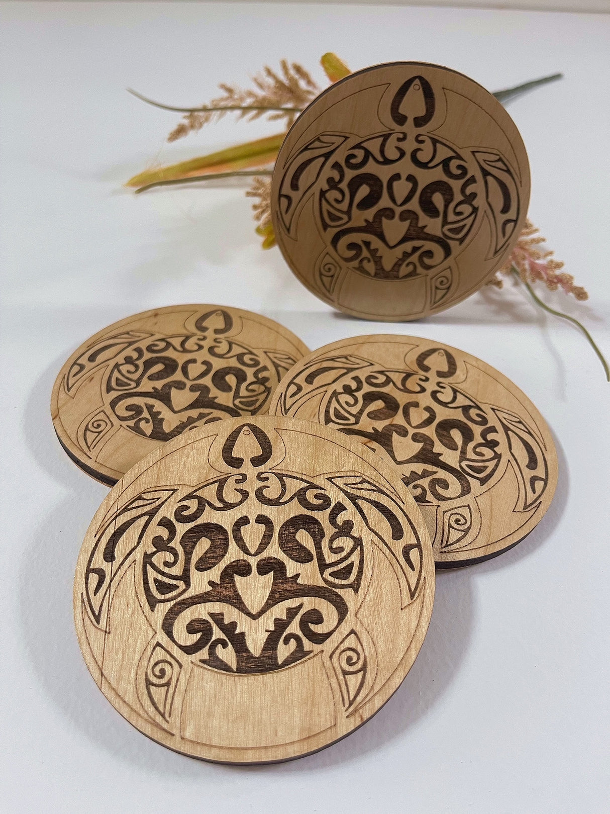 Birch Ply Coasters