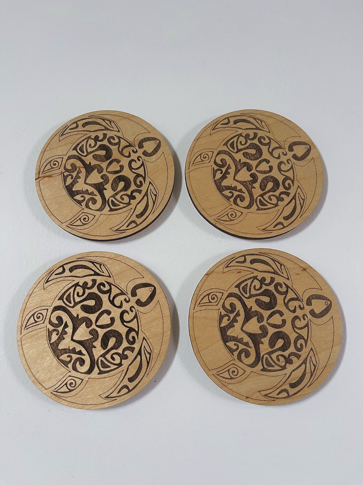 Birch Ply Coasters