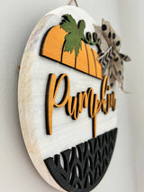 Pumpkin Wall Hanger